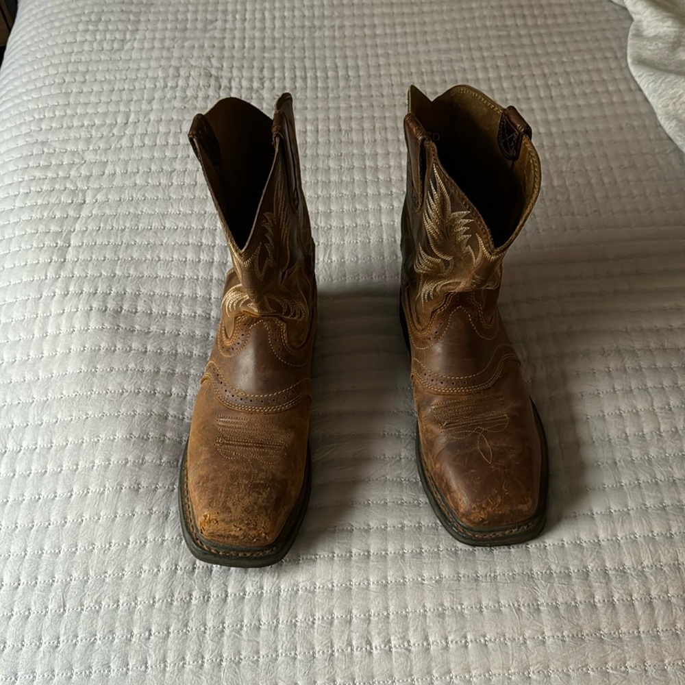 Men’s Ariat Steel Toe Work Boots Size:9D